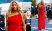 Serena Williams Stuns in Crimson Gown at Princess of Asturias Awards in Spain
