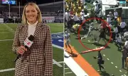 Shocking Moment Female Sports Reporter Faces Vile Sideline Abuse in Viral Video Outrage