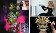 Spooktacular Style: Hollywood's A-List Halloween Costumes Revealed | Daily Mail