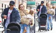 Suki Waterhouse and Robert Pattinson Enjoy Rare Family Outing With Baby Daughter in New York