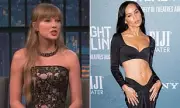 Taylor Swift's Cryptic Snake Post Sparks Zoe Kravitz and Lisa Bonet Speculation | Daily Mail