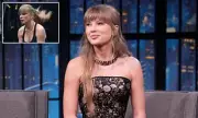 Taylor Swift's Viral Workout Video Sparks Furious Fan Debate Over Mysterious Necklace | Daily Mail