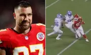 Travis Kelce's Jaw-Dropping Basketball Skills Stun Chiefs Teammates - NFL Star Channels Hakeem Olajuwon