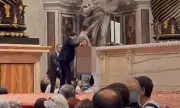 Vatican Outrage: Drunk Tourist Desecrates St Peter's Basilica Altar in Shocking Act