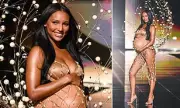 Victoria's Secret Angel Jasmine Tookes Shows Off Stunning Baby Bump in Beach Photoshoot