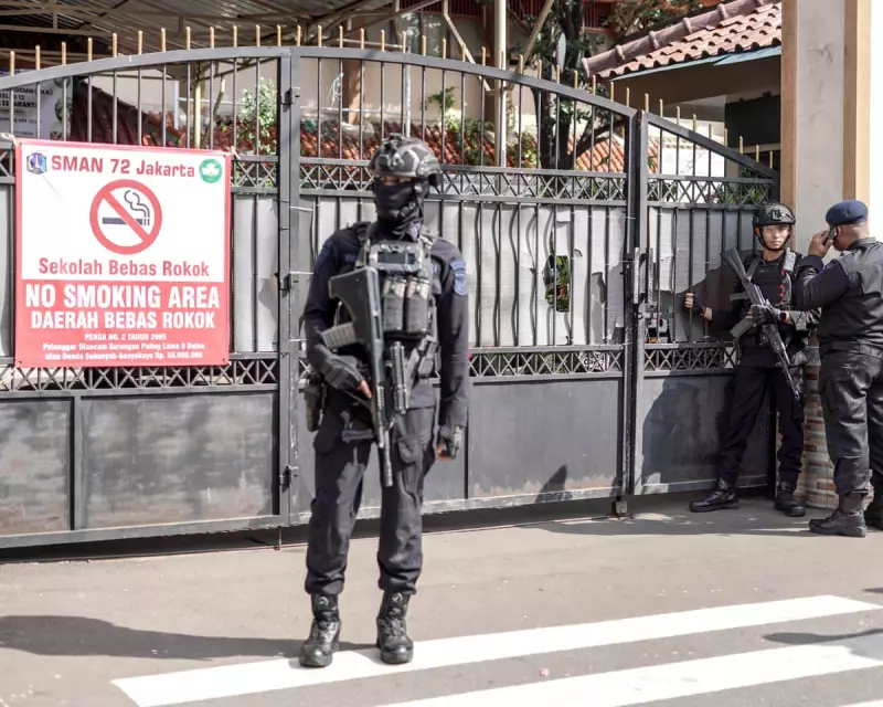 54 Injured in Jakarta School Mosque Explosions, 17-Year-Old Suspected