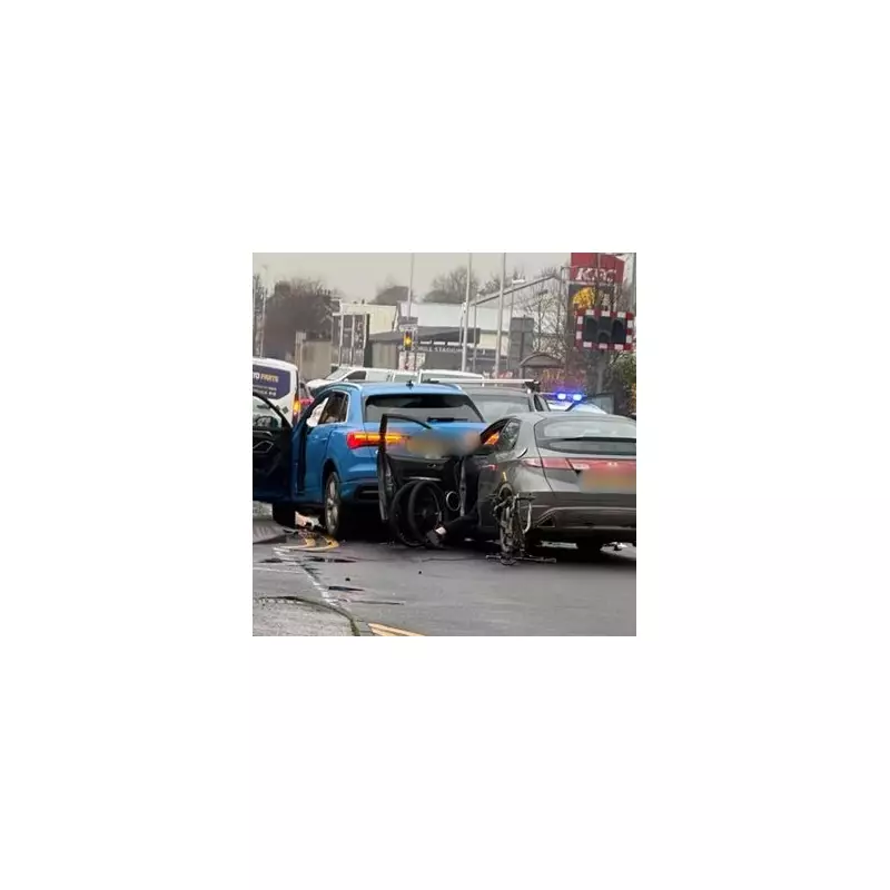 81-Year-Old Pensioner Killed in Devastating Three-Car Crash in Alloa