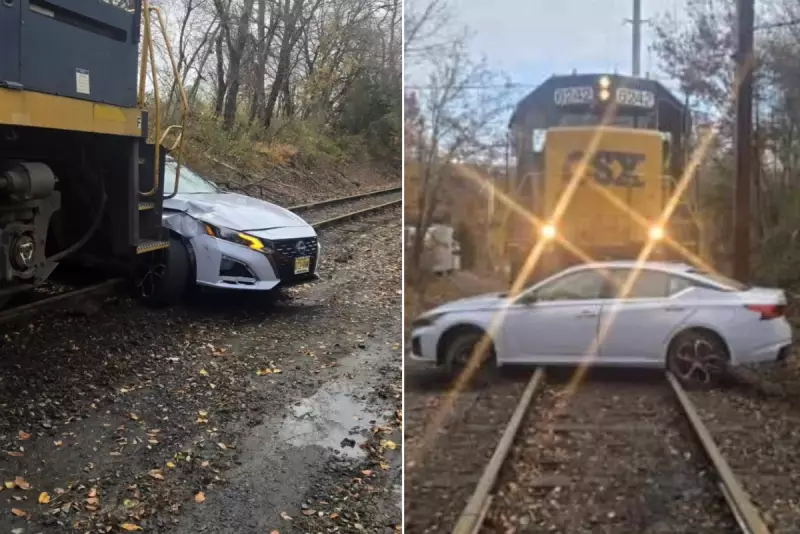 82-Year-Old Survives Freight Train Crash That Pushed Car Quarter Mile
