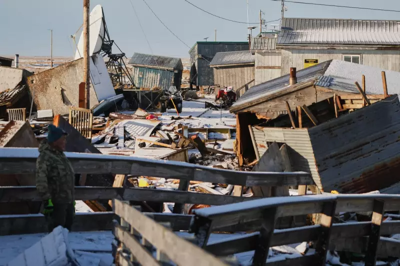 Alaska's Storm-Battered Native Towns Face Relocation After Typhoon Halong