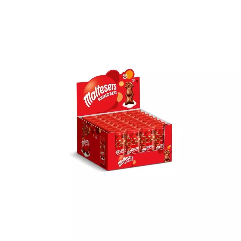 Amazon's 32-Pack Maltesers Reindeer Bars Slashed to £19 for Christmas