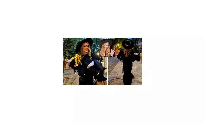 Amber Heard's Spooky Spanish Halloween: Actress Spotted With Twins In Madrid During Festive Getaway