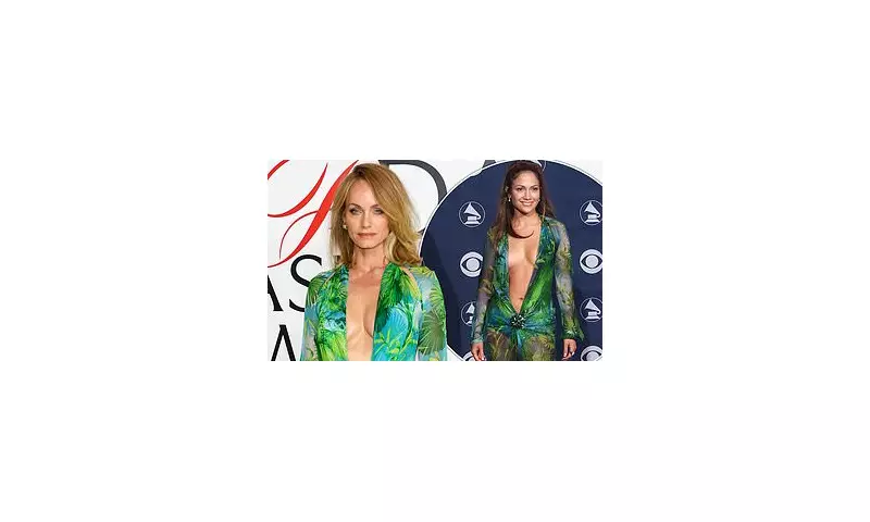 Amber Valletta Stuns in Jennifer Lopez's Iconic Versace Dress 26 Years Later at CFDA Awards