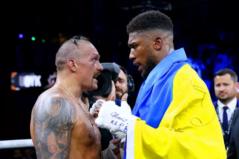 Anthony Joshua teams with Usyk's camp for Jake Paul fight