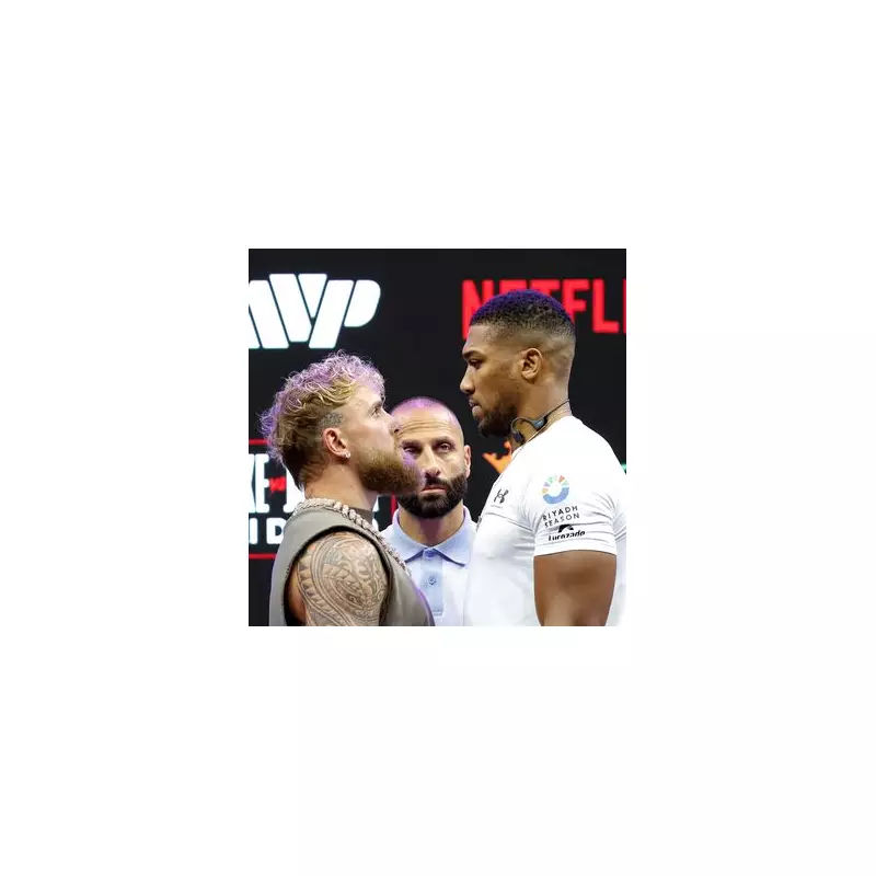 Anthony Joshua Vows Knockout in First Jake Paul Face-Off