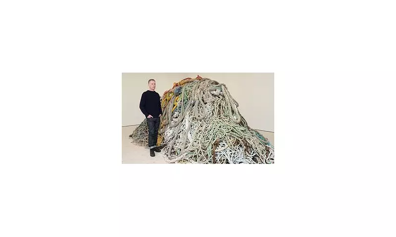 Artist David Shrigley's £1 Million Pile of Old Rope Challenges Art Value