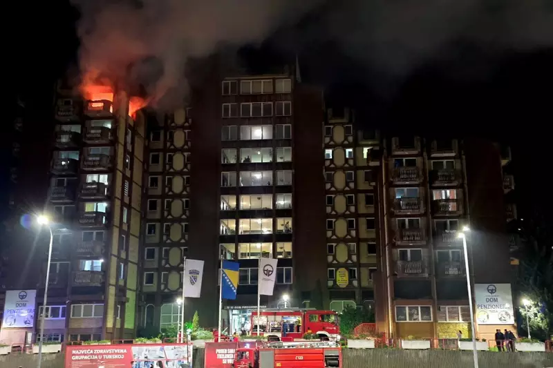 Bosnia Boarding House Inferno Claims Five Lives in Tuzla Tragedy