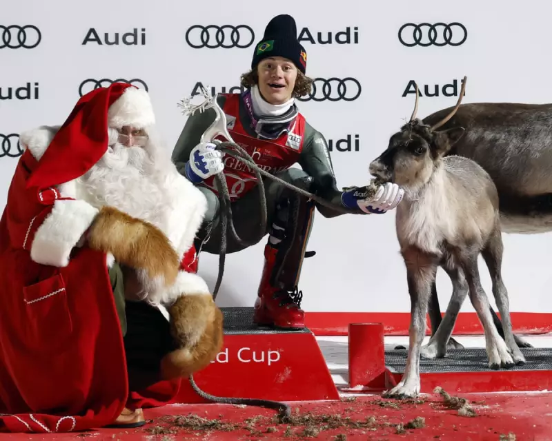 Brazilian Skier Lucas Pinheiro Braathen Makes History with First World Cup Win