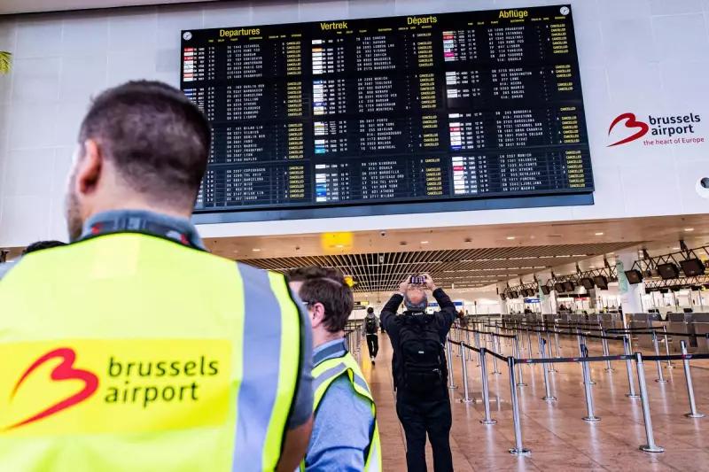 Brussels Airport cancels 110 flights as strikes hit travel