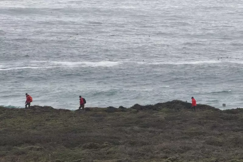 California Coast Tragedy: Father Dies, 5-Year-Old Missing in Massive Waves
