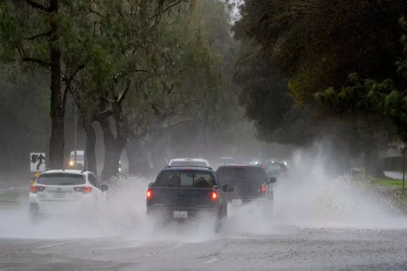 California on High Alert as Torrential Rain Sparks Fresh Mudslide Fears