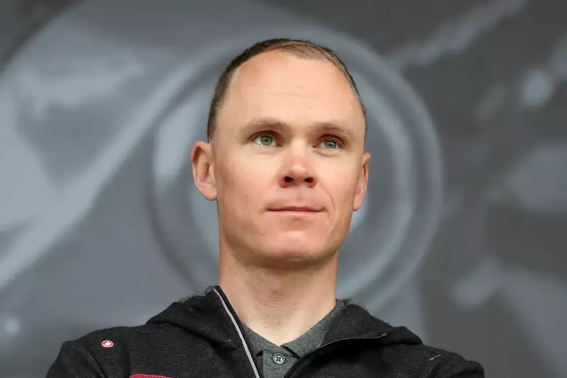 Chris Froome Back on Bike After Near-Fatal Crash Injuries