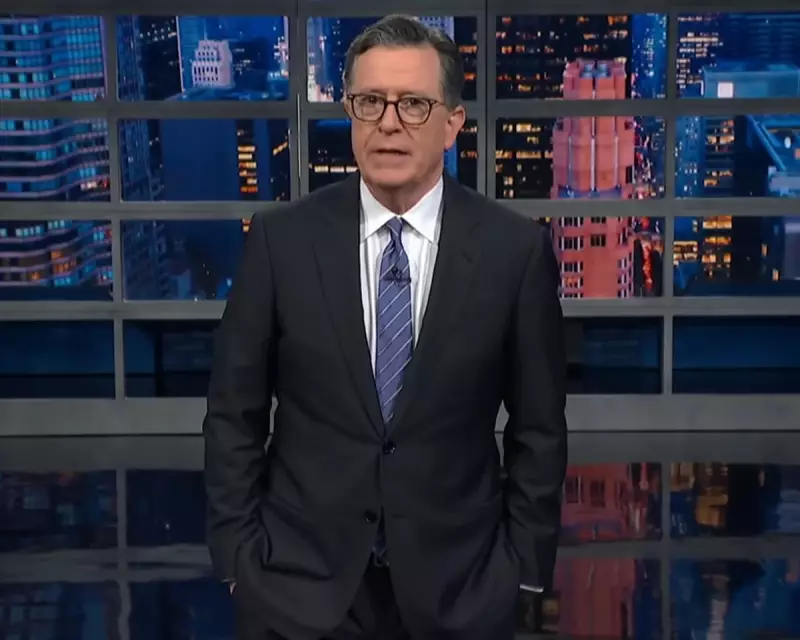 Colbert's Scathing Take on Trump-Epstein Emails and White House Renovations