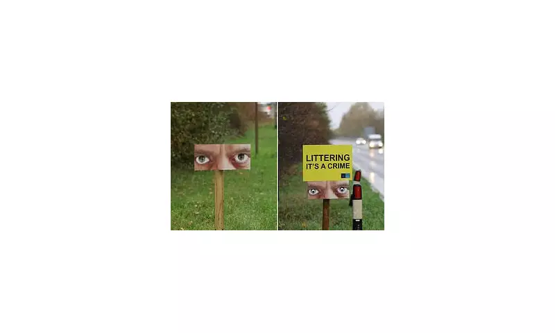 Council's 'Intimidating Eyes' Anti-Litter Posters Trigger Domestic Abuse Victims