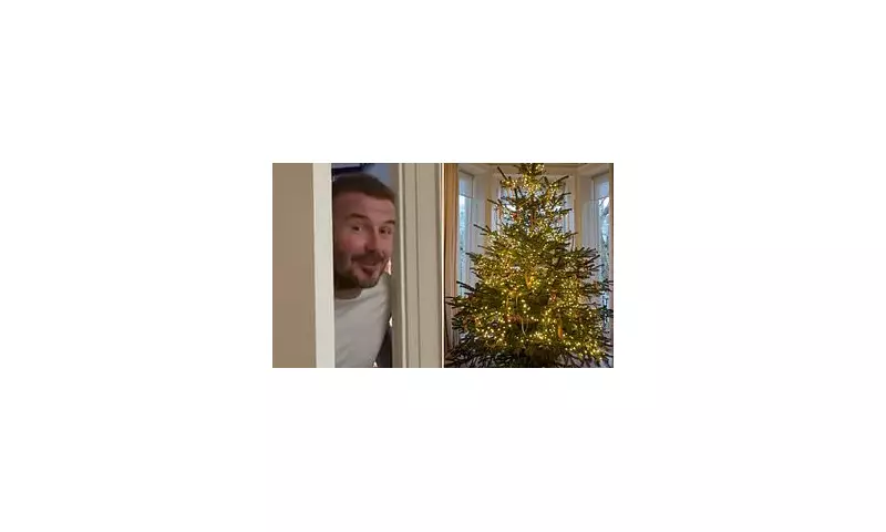David Beckham's 'Be Honest' Christmas Tree Moment Goes Viral Again