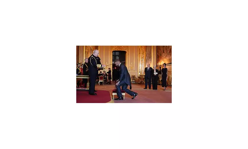 David Beckham's Knighthood Ceremony Takes Bizarre K-Pop Twist as String Quartet Plays 'Golden'