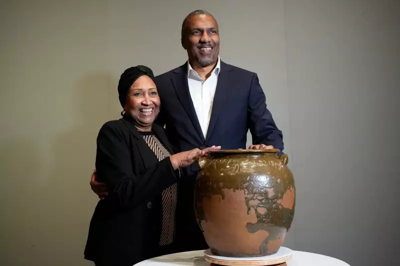 Descendants reclaim enslaved potter's works in historic US restitution