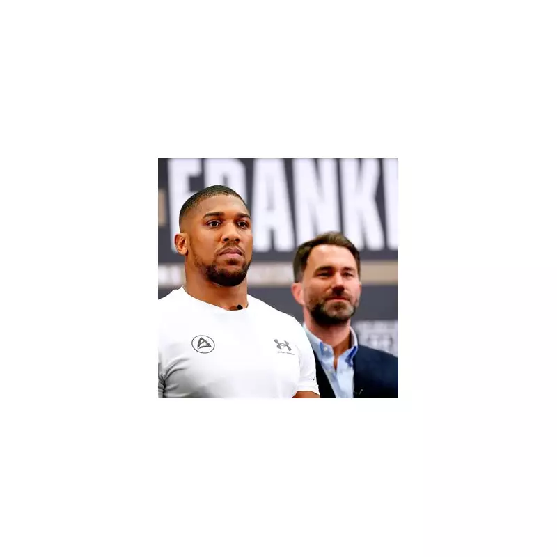 Eddie Hearn Breaks Silence on Anthony Joshua's £70m Jake Paul Fight