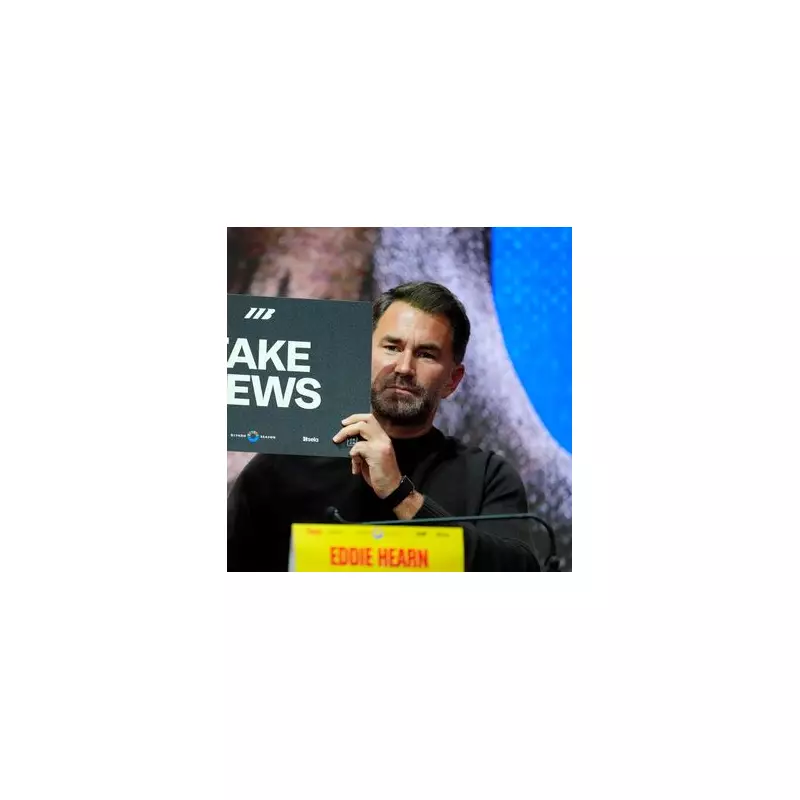 Eddie Hearn's Love Actually Stunt Skirts Eubank Jr's Speaking Ban