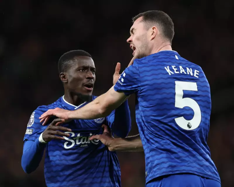 Everton's Idrissa Gueye Slaps Teammate in Dramatic Old Trafford Bust-Up