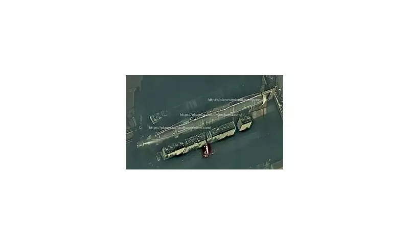 Exclusive Satellite Image Reveals Russia's Nuclear Submarine Deployed Near NATO Waters