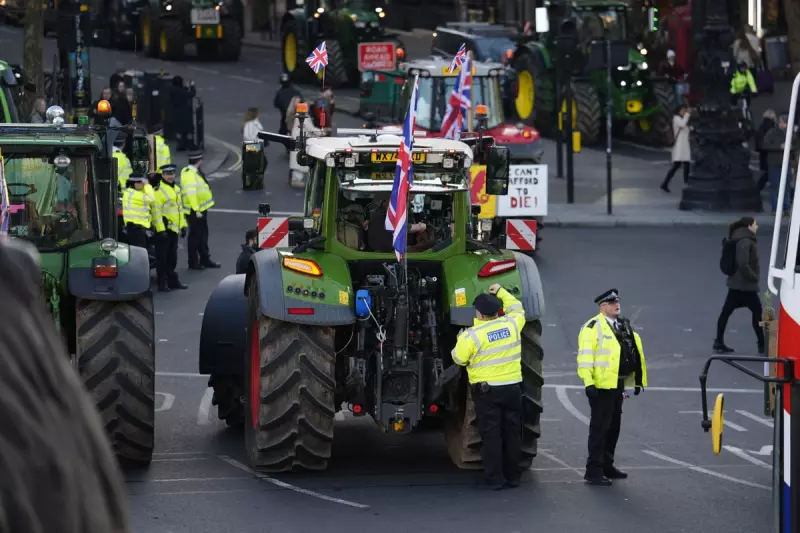 Farmers Arrested in London Budget Protest Over Inheritance Tax