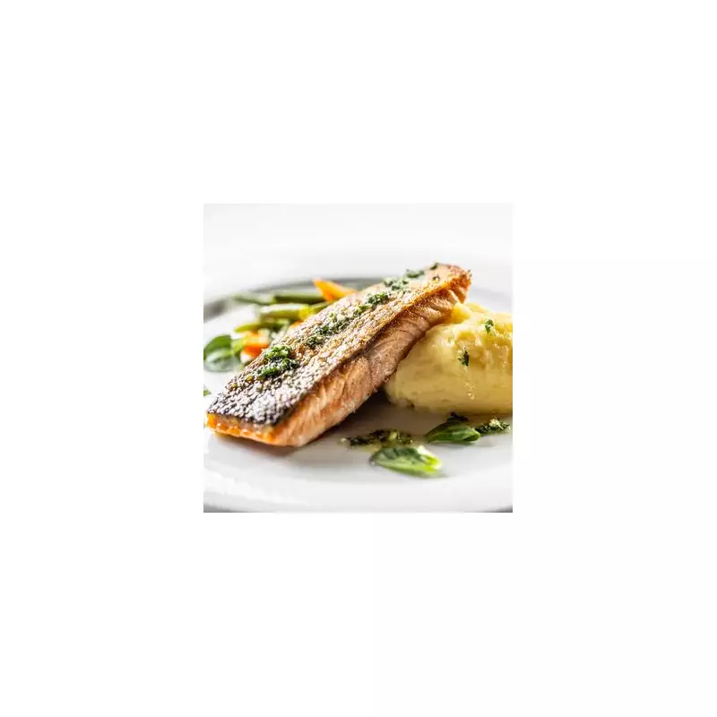 French Chef's Secret: Buttery Salmon with Crispy Skin & Spinach Sauce