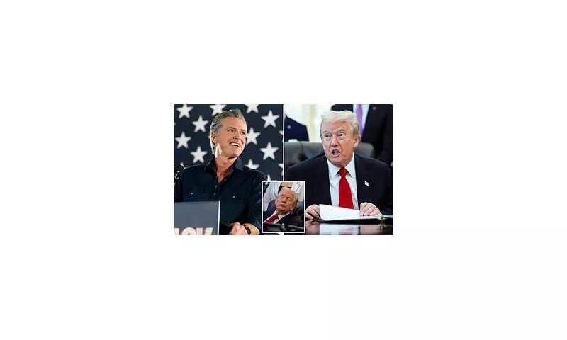 Gavin Newsom Dubs Trump 'The Nodfather' in Sleep Jibe