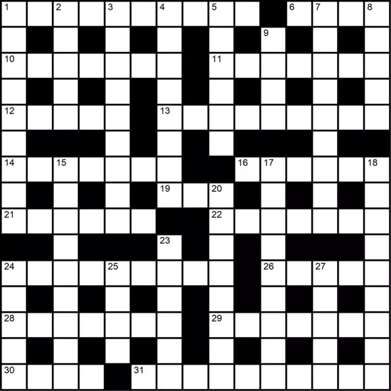 Genius Crossword No. 270 Challenges UK Puzzlers This December