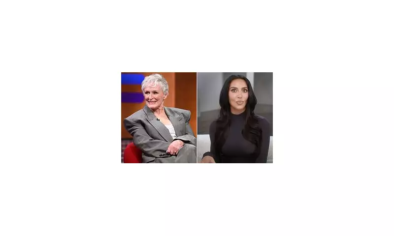 Glenn Close Blushes at Fatal Attraction Re-watch & Defends Kim Kardashian