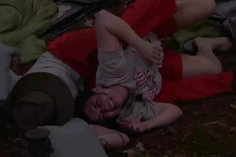 I'm A Celeb's Aitch and Shona Spark Romance Rumours in Doomsville