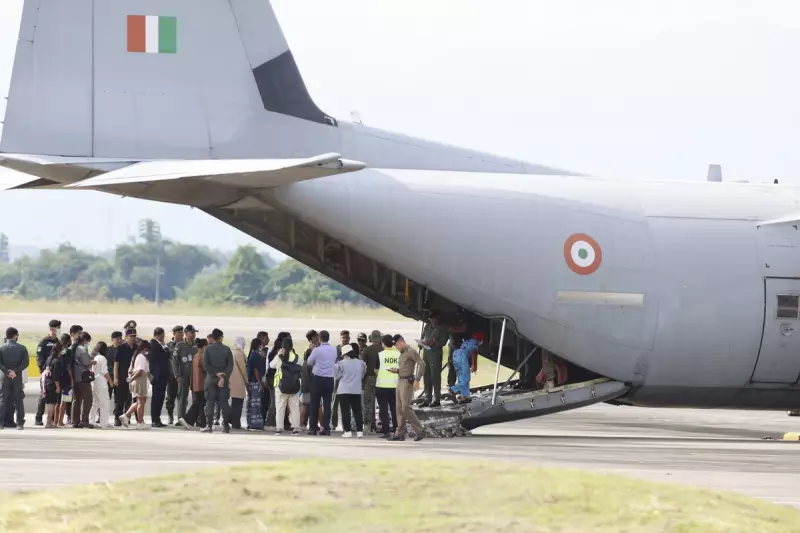 India Evacuates Hundreds of Citizens from Conflict-Ridden Myanmar in Daring Rescue Operation