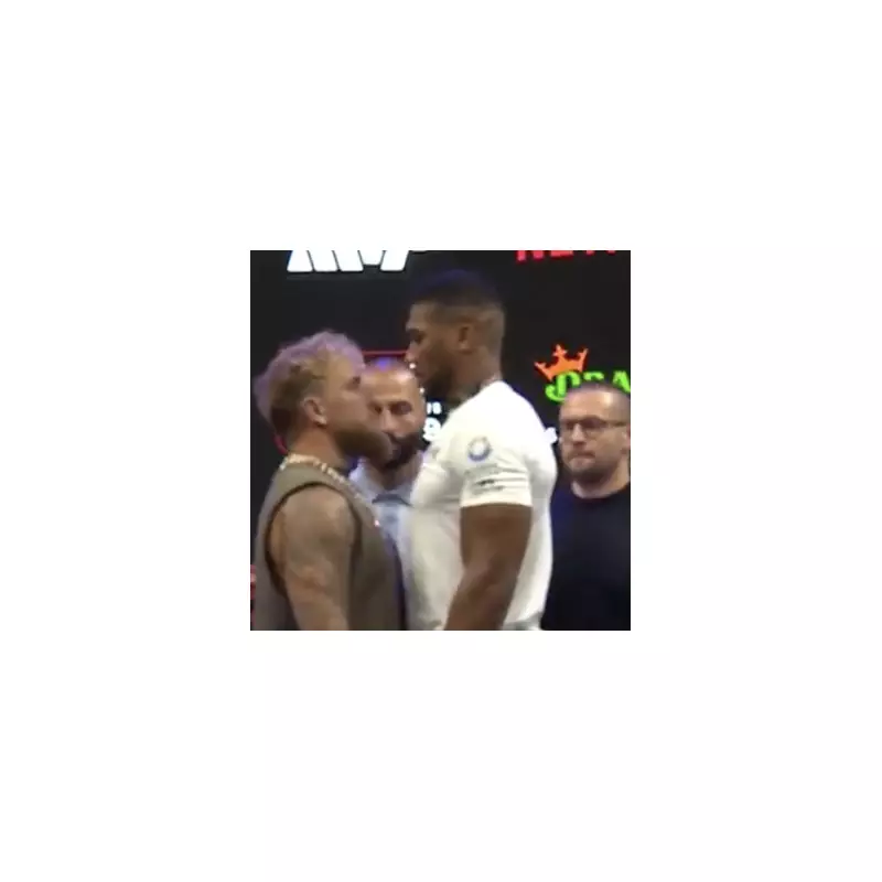 Joshua Vows to 'Break' Paul in Heated Miami Face-Off