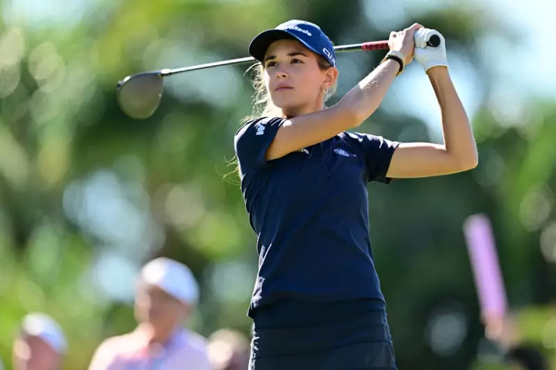 Kai Trump's LPGA debut ends with 83 as spotlight shines on golf newcomer