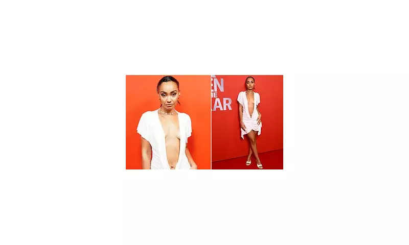 Leigh-Anne Pinnock Stuns in Plunging White at GQ Men Of The Year Awards 2025