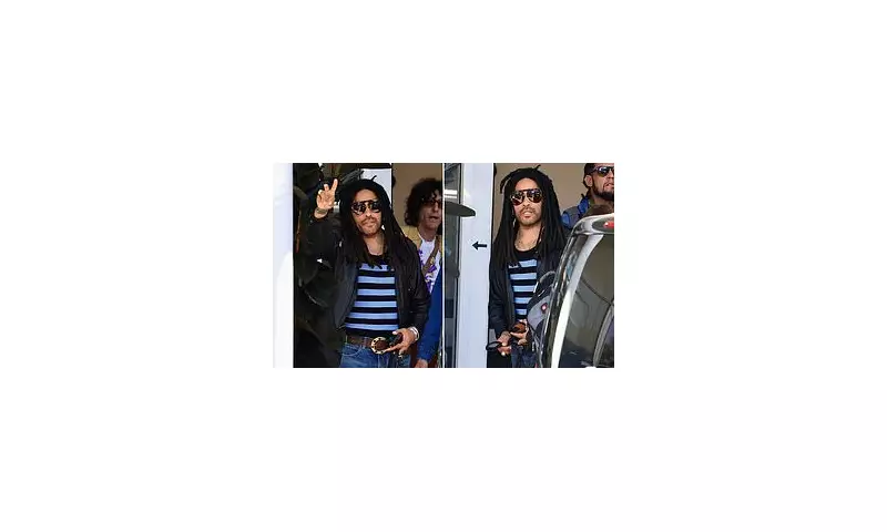 Lenny Kravitz Arrives in Sydney, Kicking Off Long-Awaited Australian Tour