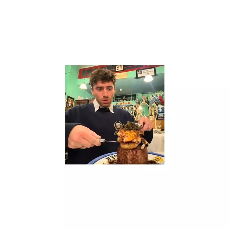 London food reviewer tries £350 caviar and lobster burger - verdict revealed