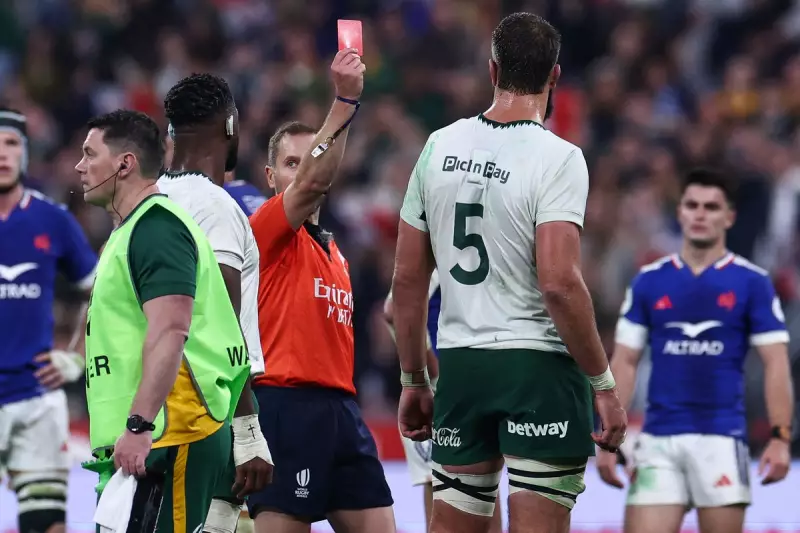 Lood de Jager Red Card: Why Springbok Was Sent Off Against France