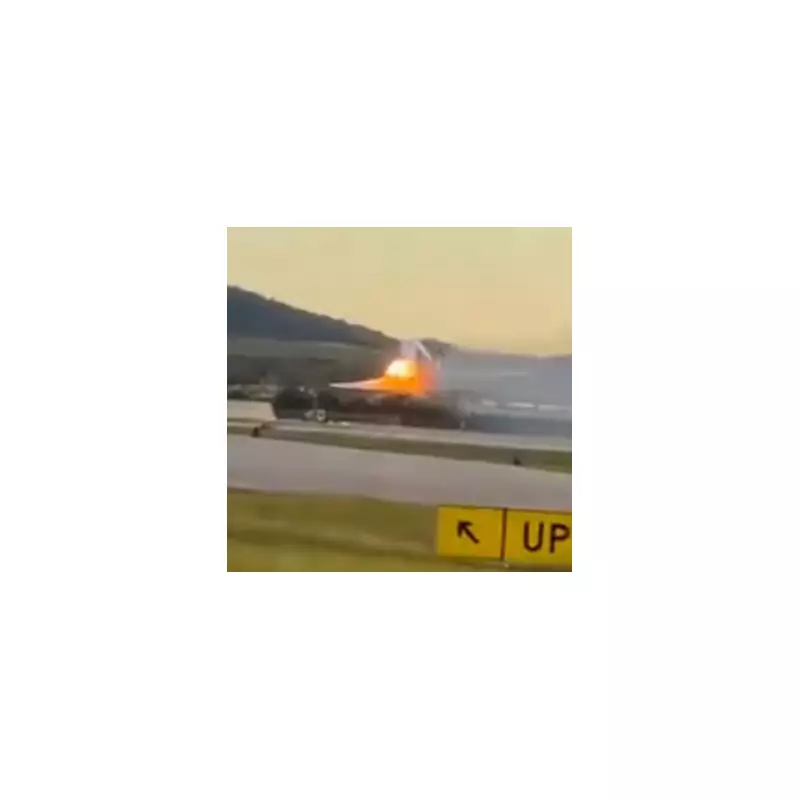 Louisville Plane Crash Horror: CCTV Captures Miracle Escape After Fiery Runway Explosion