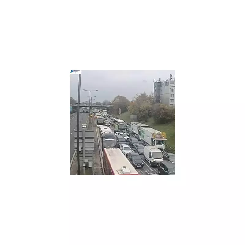 M4 Heathrow Tunnel Chaos: Multi-Vehicle Crash Sparks 90-Minute Delays and Long Queues