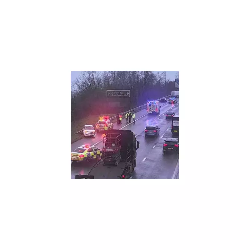 M4 Traffic Chaos: Person Cut From Vehicle After Four-Car Pile-Up